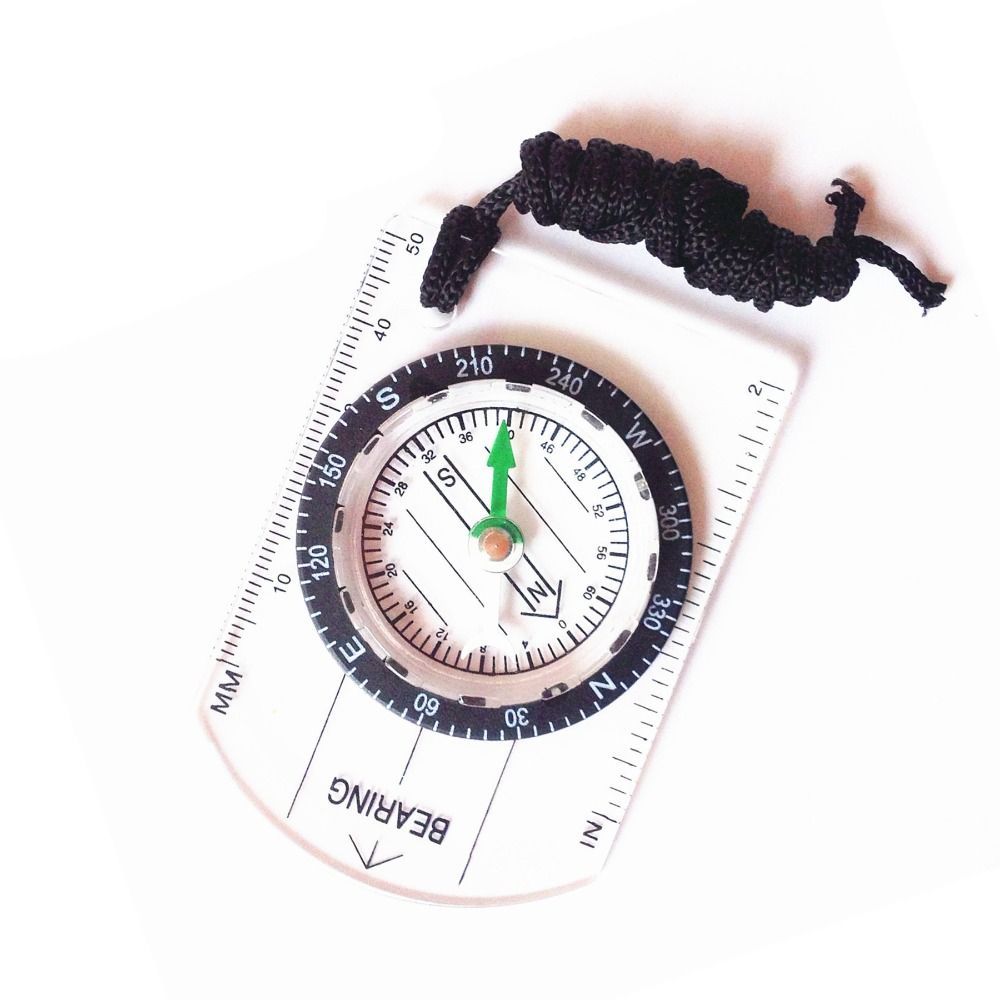 Map Compass Orienteering - Kompas orientacyjny na palec, sprzęt outdoorowy,