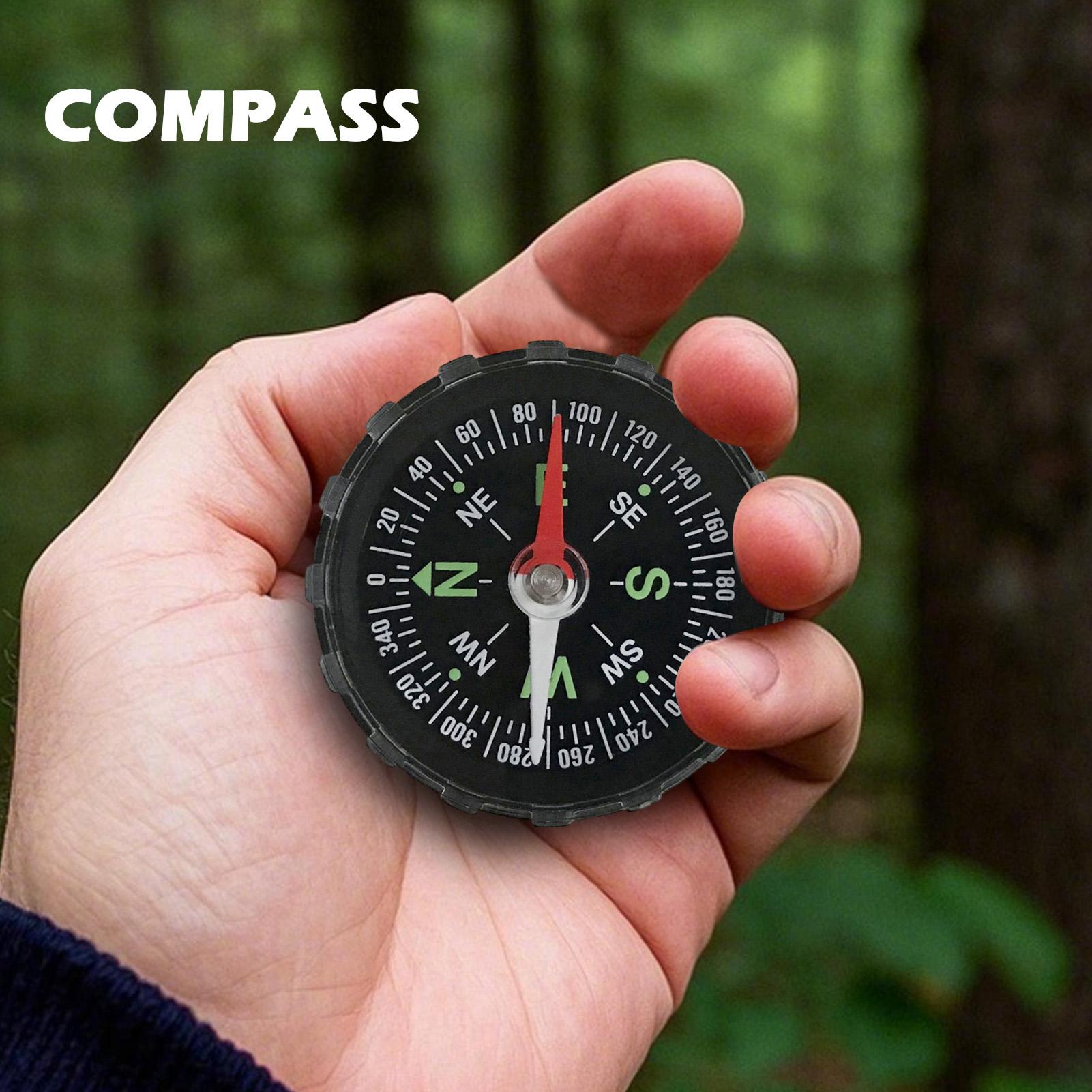 Map Compass Orienteering - Kompas survivalowy, kompas do orientowania się,