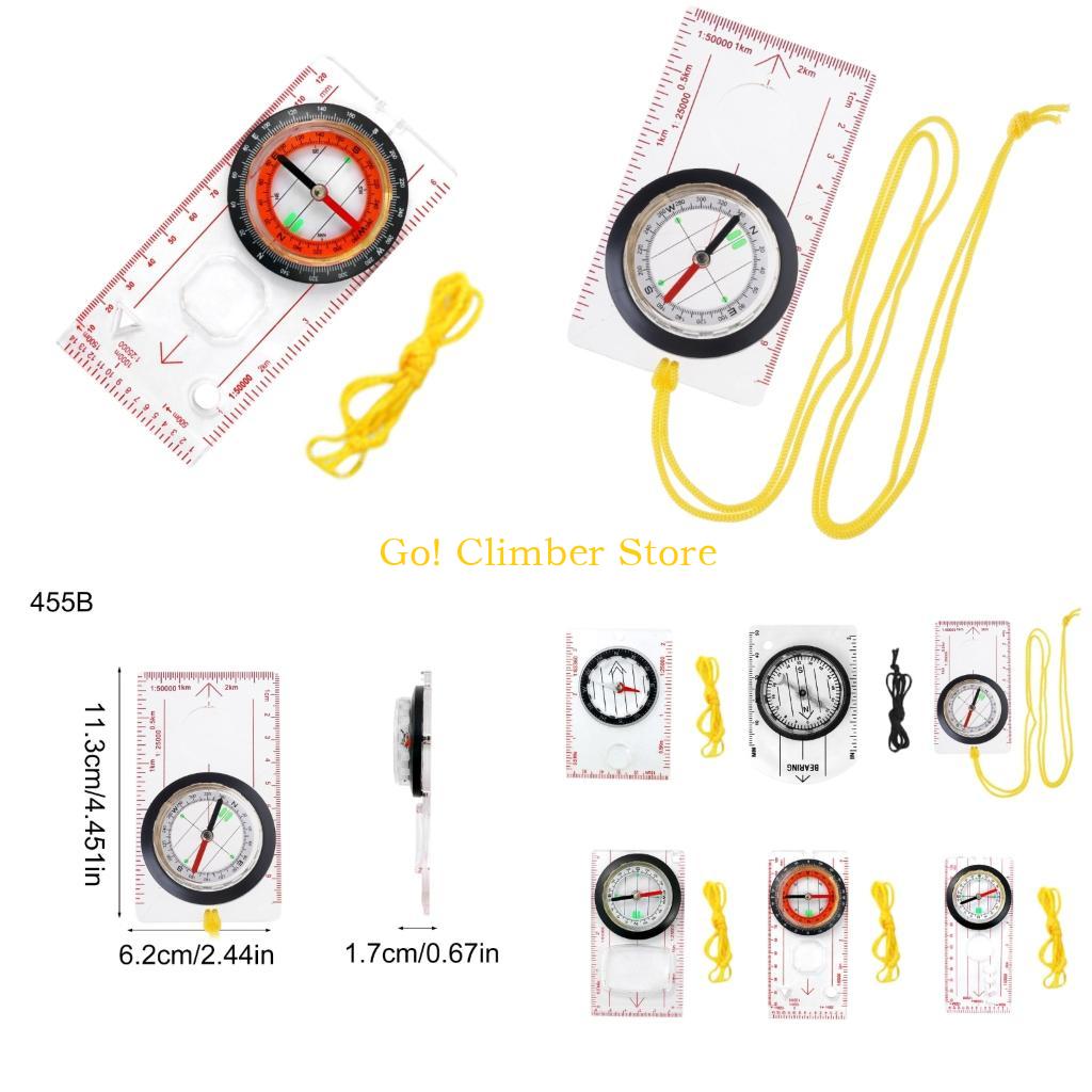 Map Compass Orienteering - Kompasy na orientację Q84C z linijką,