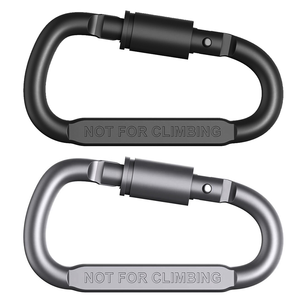 Carabiner Locking D - Karabińczyk z zabezpieczeniem typu D-ring, wielofunkcyjna