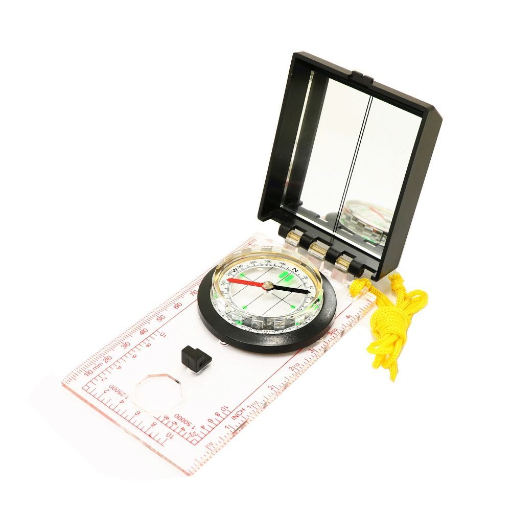 Kompas orientacyjny na palec,  – Map Compass Orienteering recenzja i cena