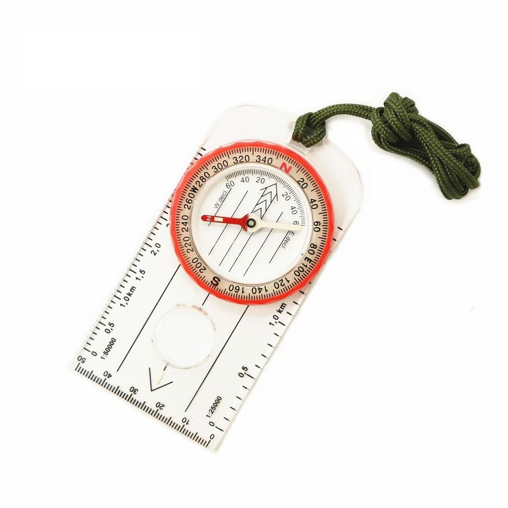 Kompas orientacyjny na palec,  – Map Compass Orienteering recenzja i cena