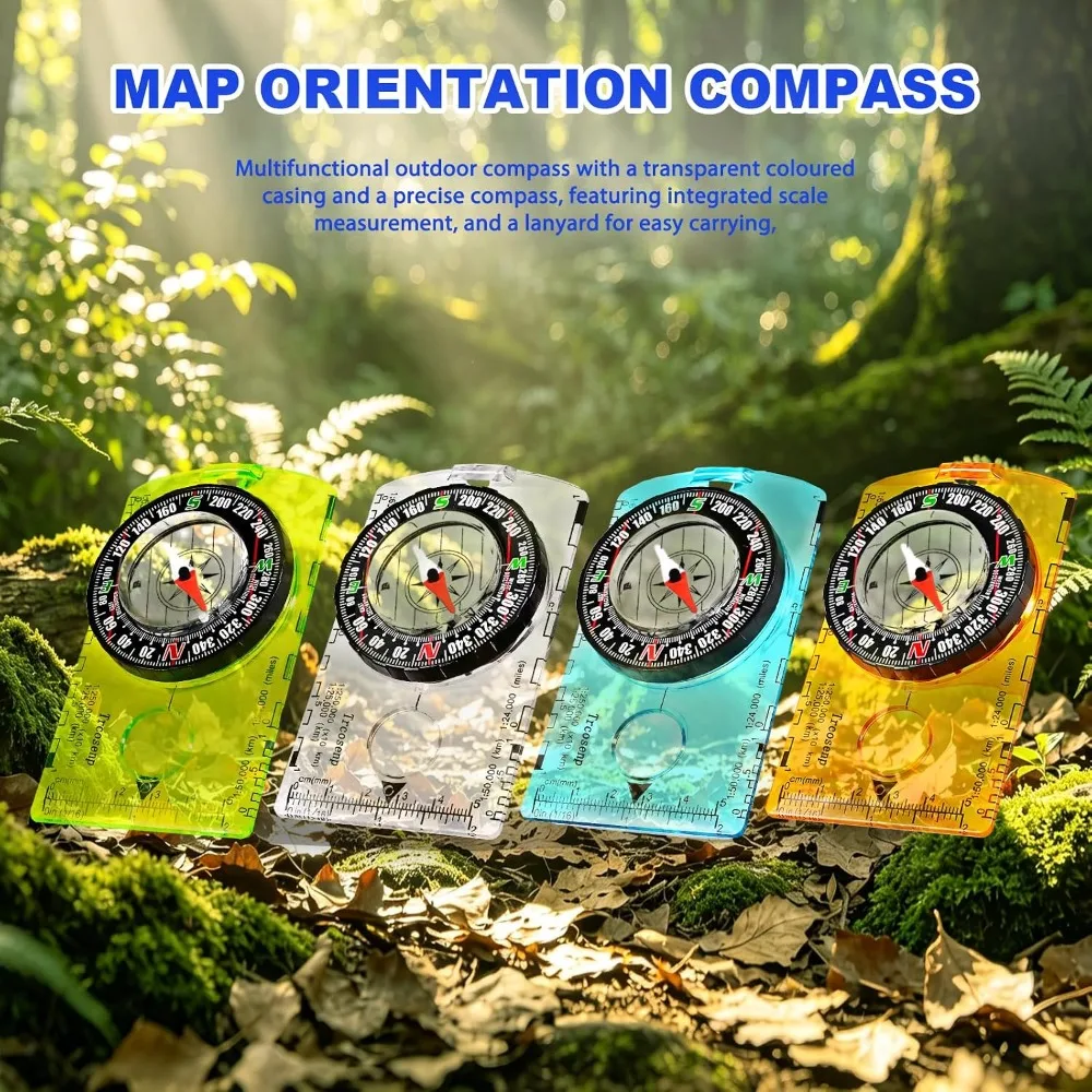 Wodoodporny kompas orientacyjn – Map Compass Orienteering recenzja i cena