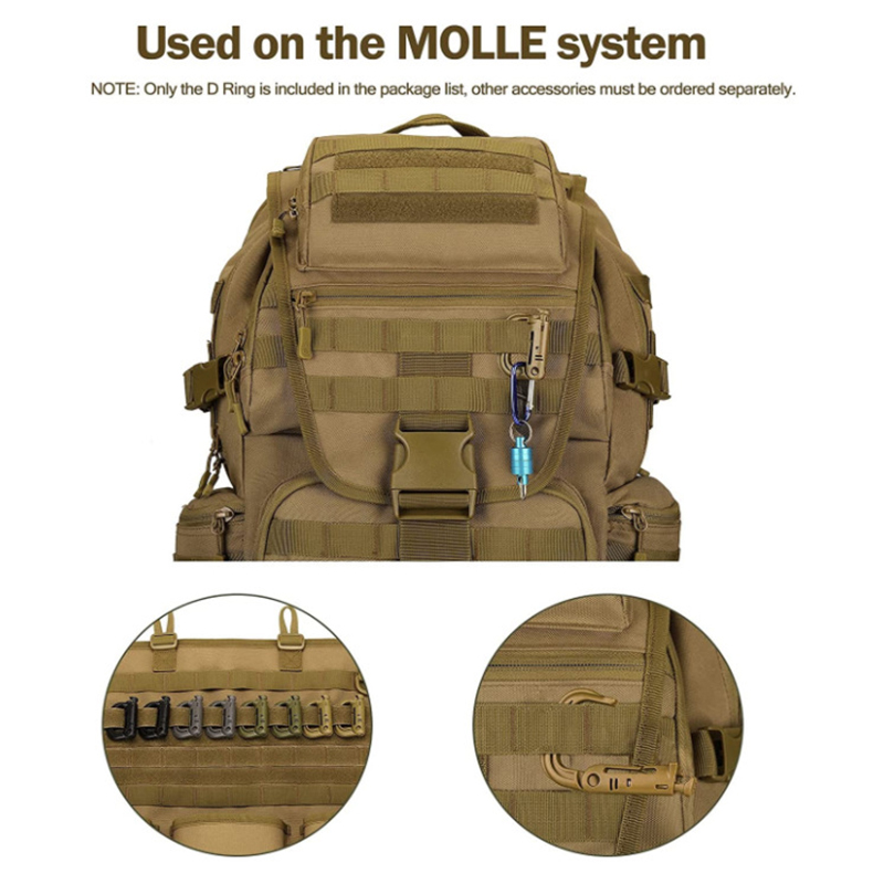 5 sztuk Grimloc Molle karabine – Carabiner Locking D recenzja i cena
