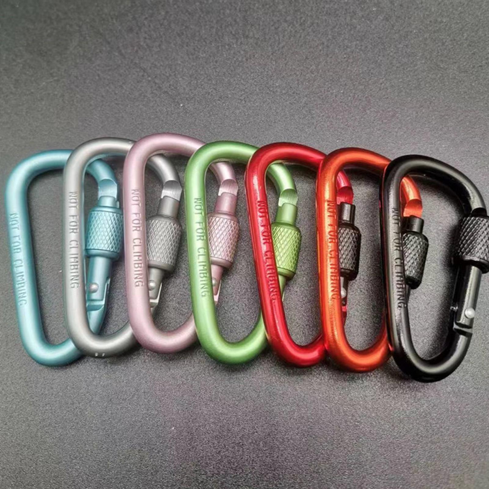 Karabińczyk aluminiowy w kszta – Carabiner Locking D recenzja i cena