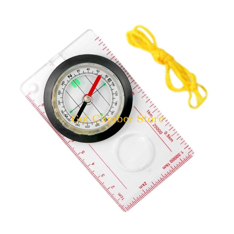 Kompasy na orientację Q84C z l – Map Compass Orienteering recenzja i cena