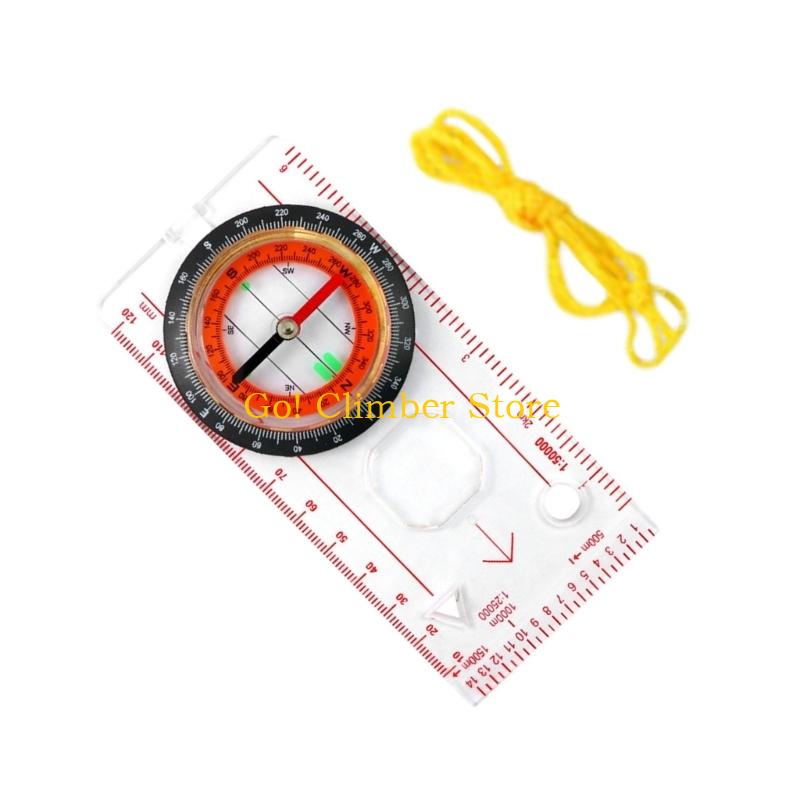 Kompasy na orientację Q84C z l – Map Compass Orienteering recenzja i cena