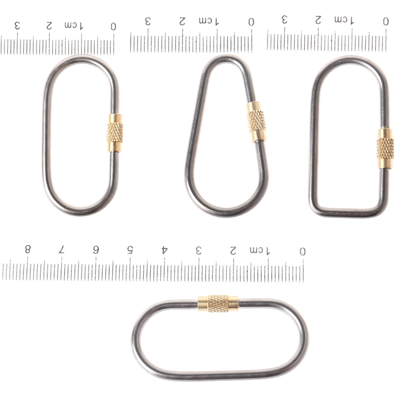 5 sztuk/partia tytanu blokowan – Carabiner Locking D recenzja i cena