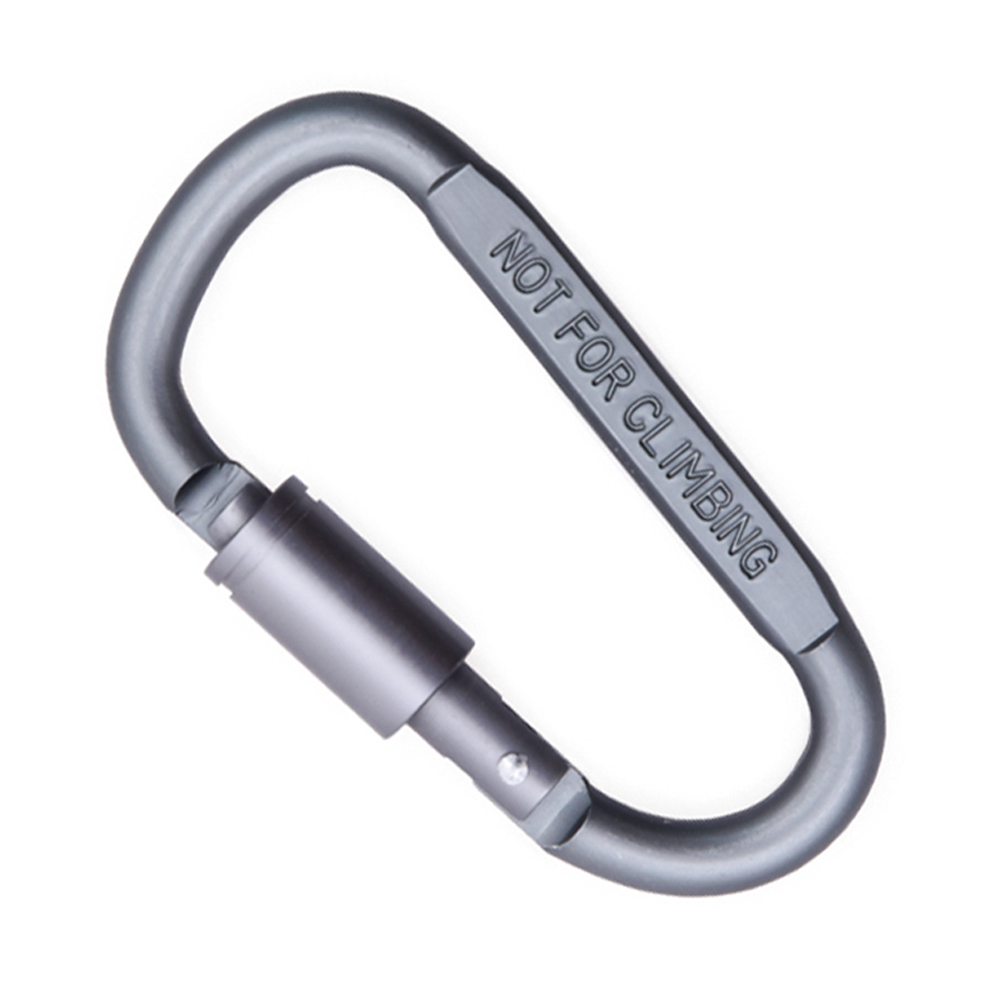 Karabińczyk z zabezpieczeniem  – Carabiner Locking D recenzja i cena