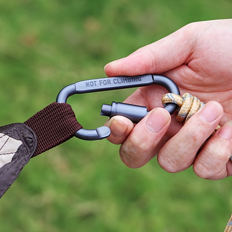 1/4 szt. Karabinek ze stopu al – Carabiner Locking D recenzja i cena