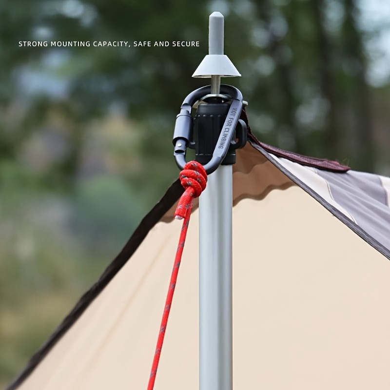 1/4 szt. Karabinek ze stopu al – Carabiner Locking D recenzja i cena