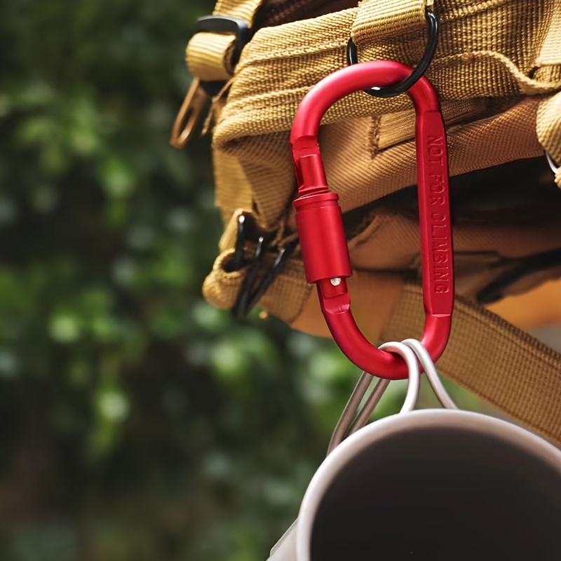 1/4 szt. Karabinek ze stopu al – Carabiner Locking D recenzja i cena