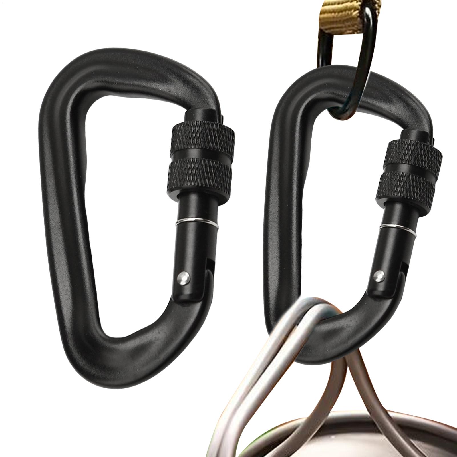 2 szt. karabińczyków, wytrzyma – Carabiner Locking D recenzja i cena