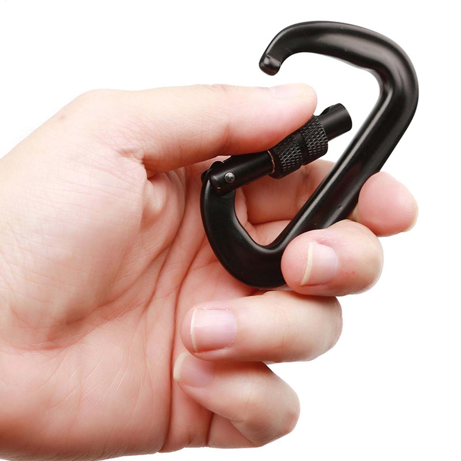 2 szt. karabińczyków, wytrzyma – Carabiner Locking D recenzja i cena