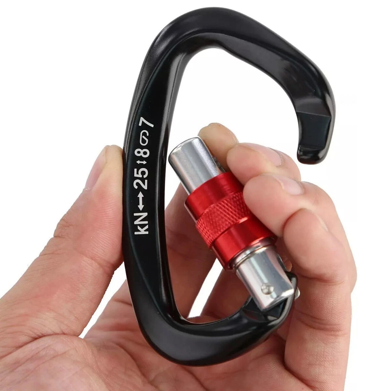 5 sztuk/zestaw Karabinek alumi – Carabiner Locking D recenzja i cena