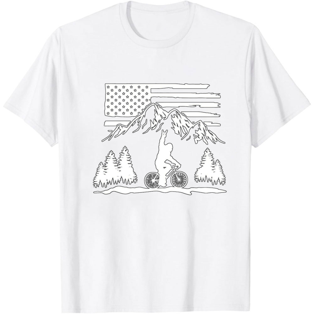 Koszulka męska z flagą USA do  – Outdoor Adventure Usa recenzja i cena