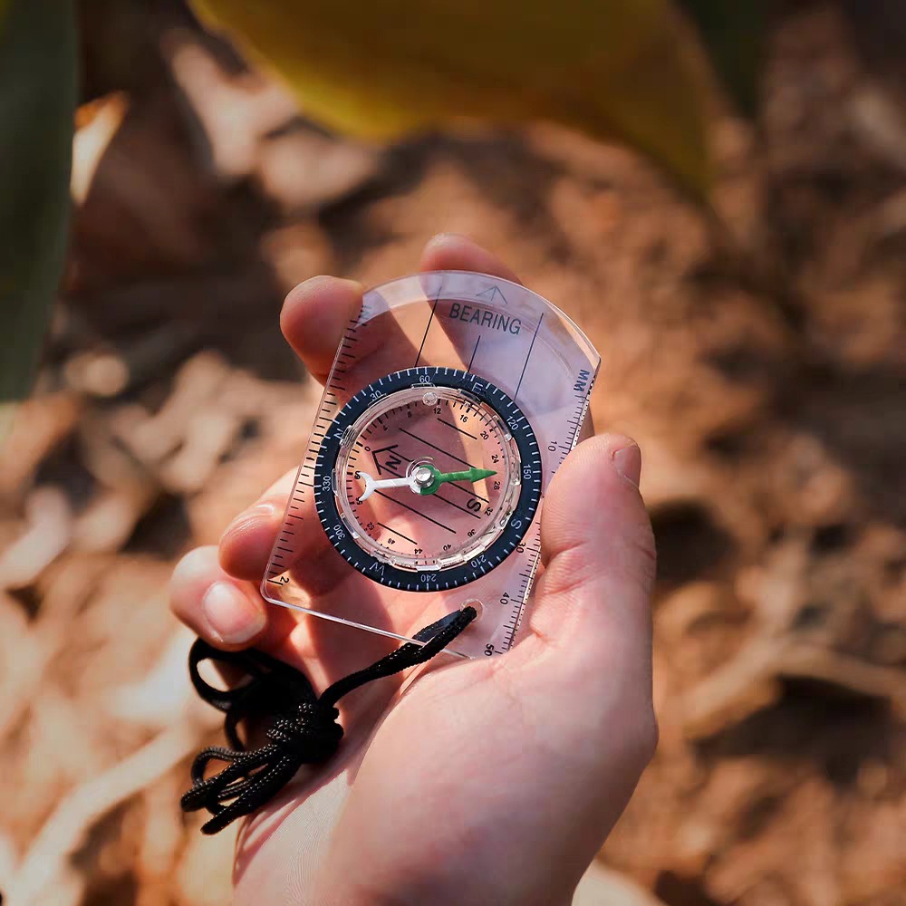 1 SZT. Nowy Mini Akrylowy Prze – Map Compass Orienteering recenzja i cena