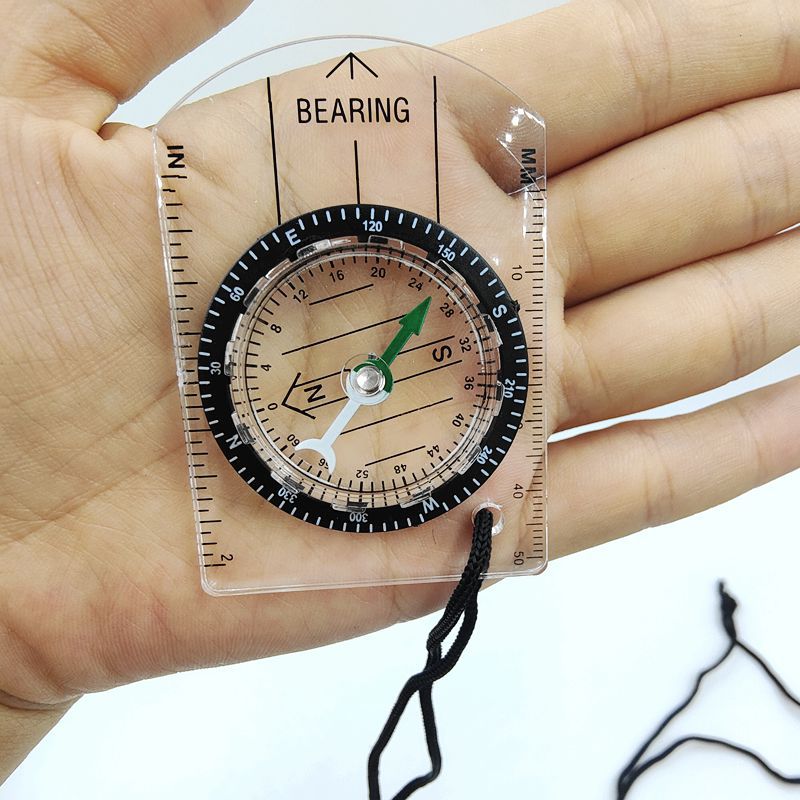 1 SZT. Nowy Mini Akrylowy Prze – Map Compass Orienteering recenzja i cena