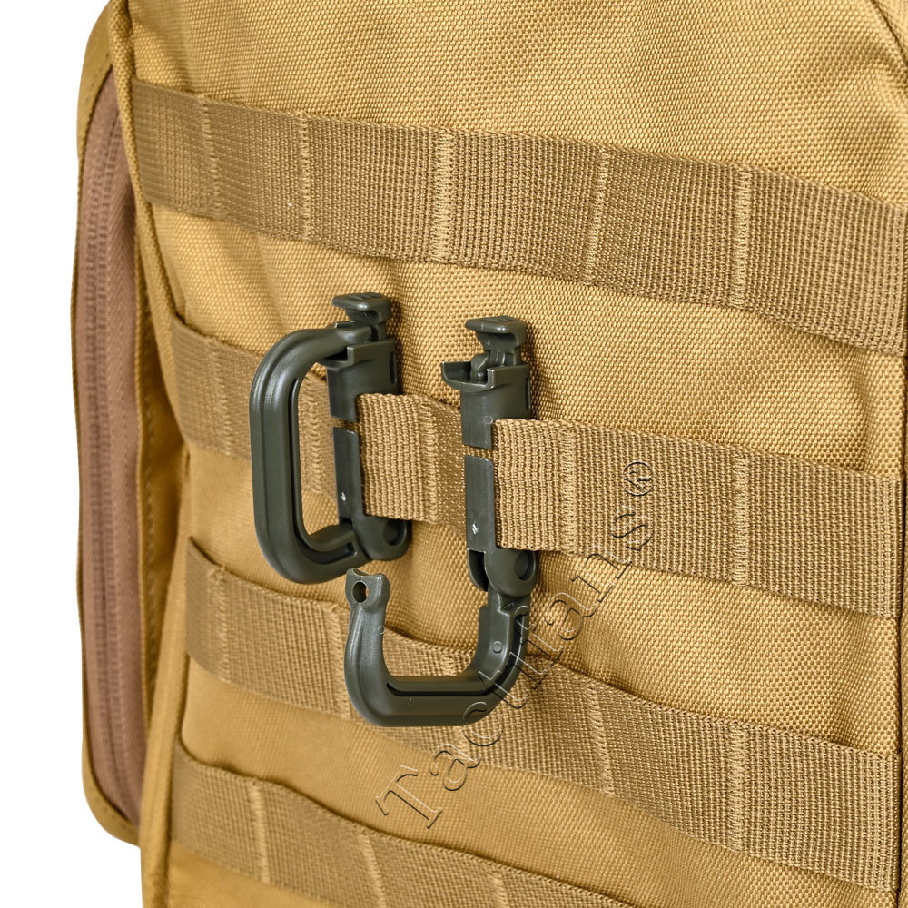 Taktyczny pierścień blokujący  – Carabiner Locking D recenzja i cena