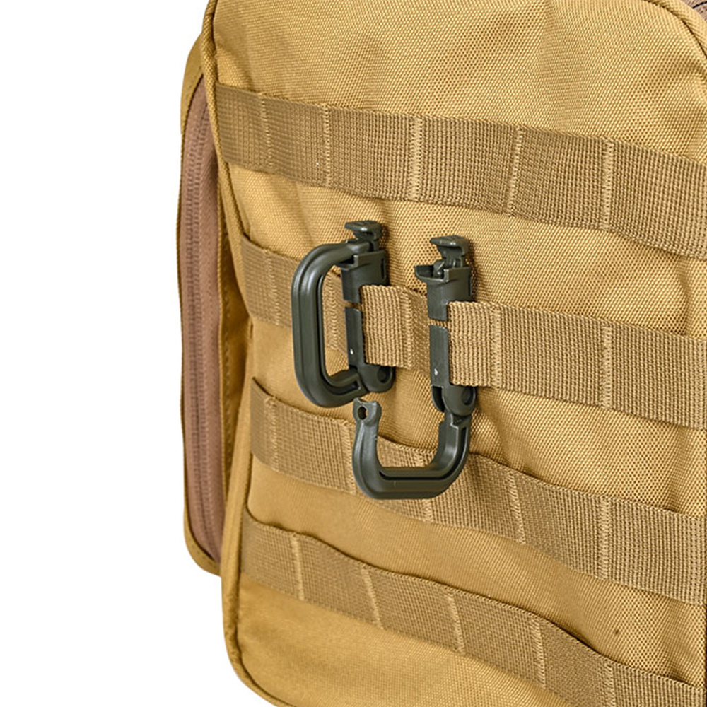 Taktyczny pierścień blokujący  – Carabiner Locking D recenzja i cena