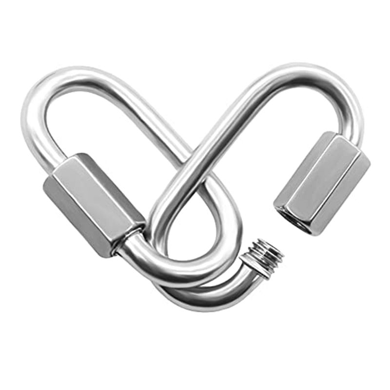 ABJS 12 sztuk Szybkozłączki 5/ – Carabiner Locking D recenzja i cena